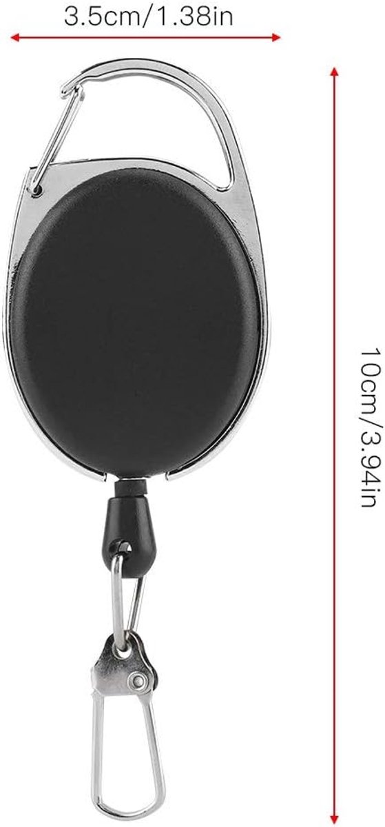 Vbestlife Fly Fishing Tinger Retractor voor Gear Tools Holder Fishing Intrekbare Keeper - ShopVlot — afbeelding 4