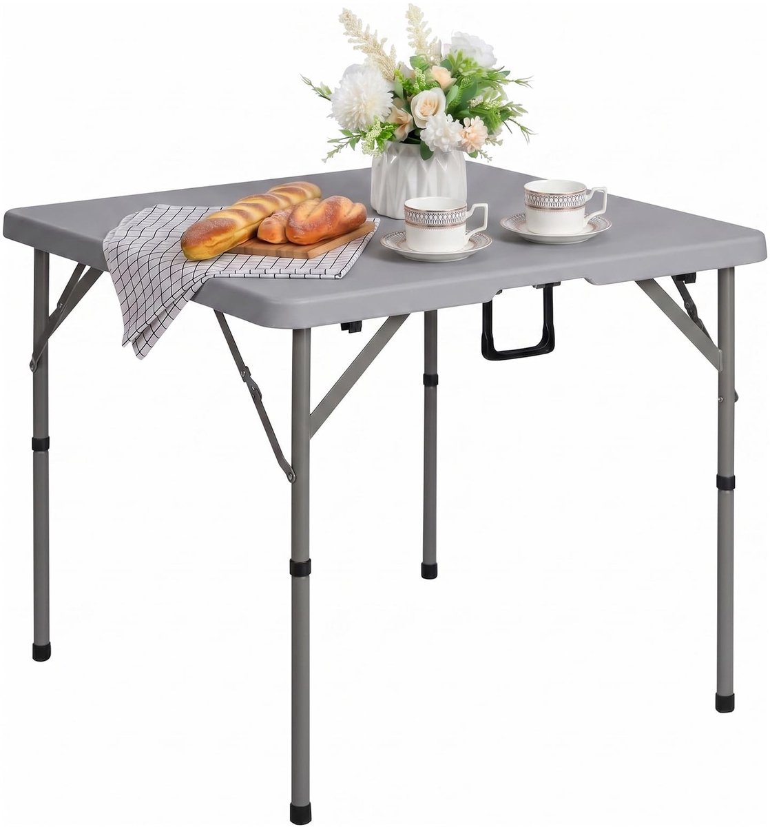 Elzusha - Opvouwbare Campingtafel 87 cm voor Tuin en Picknick