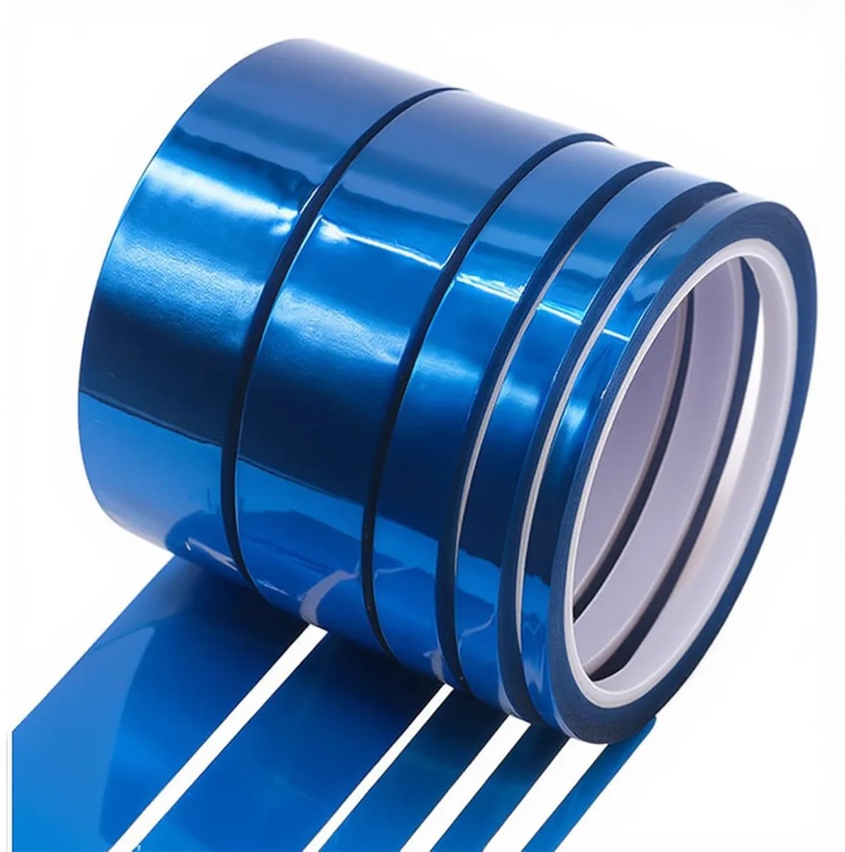 Hoge temperatuur plakband 5 mm tot 30 mm x 50 m, sterke thermische tape voor sublimatie, 3D-printen en lassen van printplaten