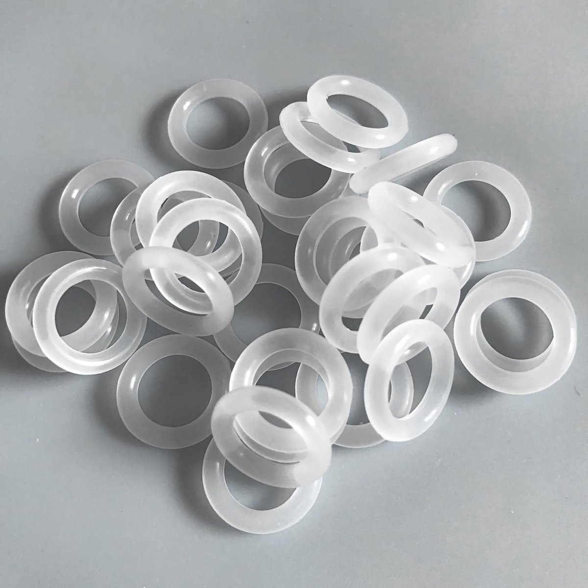 300 Stuks Silicone O-Ringen voor Mechanische Toetsenborden - Universele Dempers, Geluidsisolatie en Verbeterde Typervaring