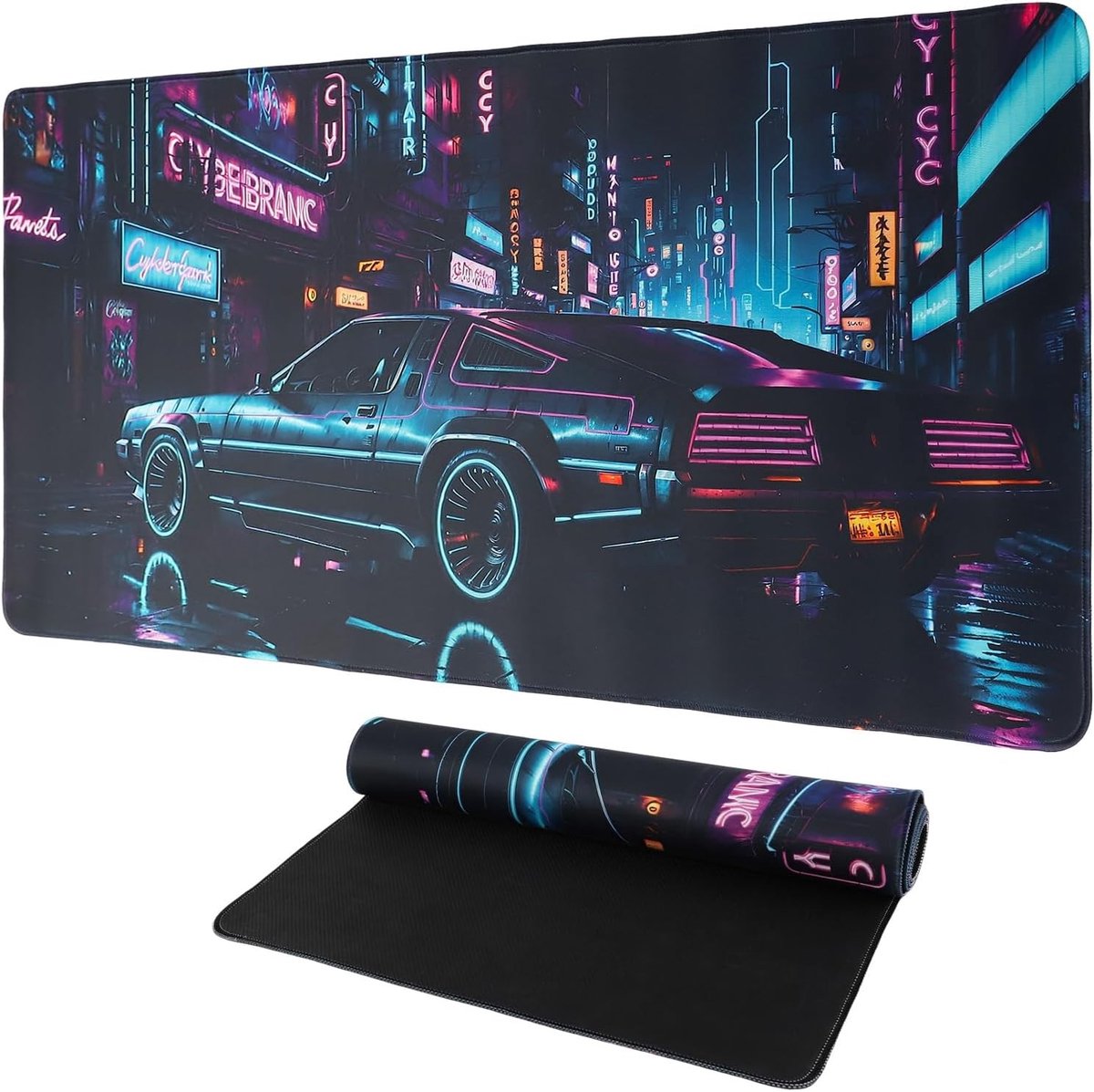 Grote Gaming Muismat voor Laptop en Computer, XXL Desk Pad met Anti-slip Ondergrond