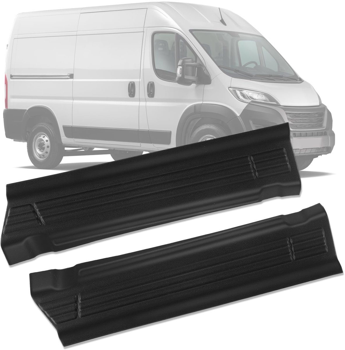 Elzusha - Vervangingsset Deurplaten ABS voor Fiat Ducato/Peugeot Boxer