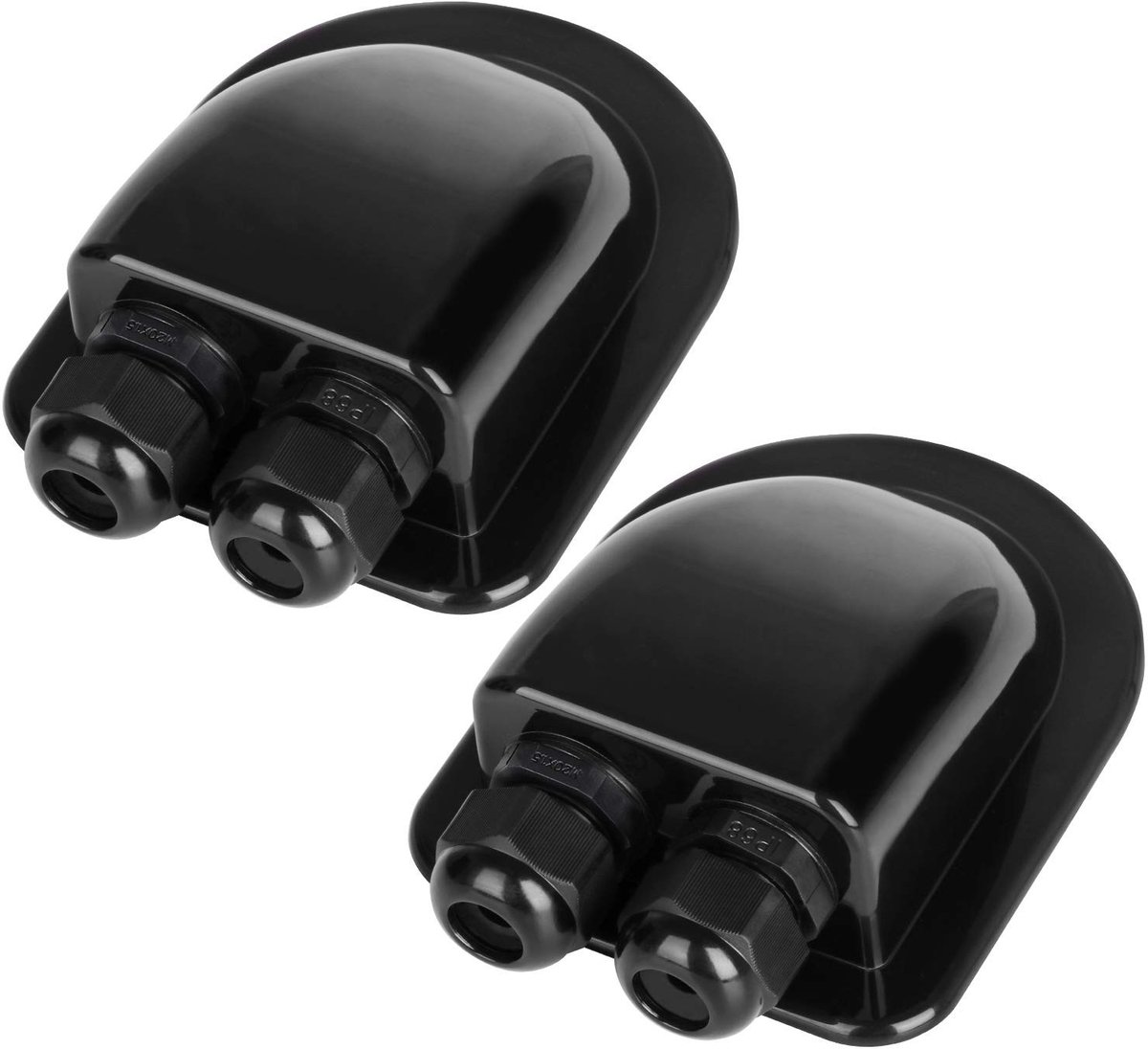 Elzusha - IP68 Waterdichte Solar Kabel Ingang Schroef Set van 2
