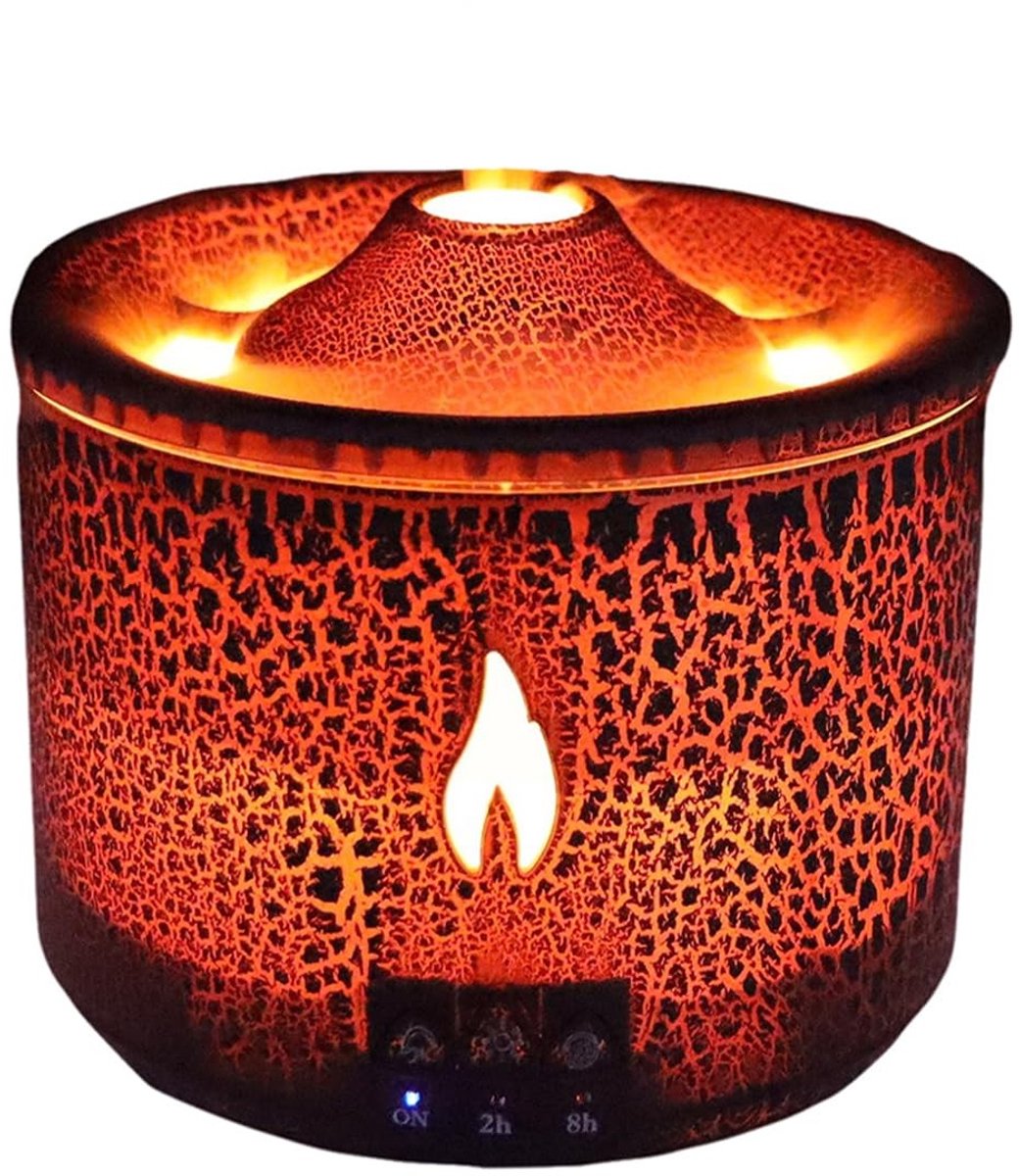 Elzusha - Aroma Diffuser met Luchtbevochtiger - 2 Vernevelingsmodi en 7 Kleuren