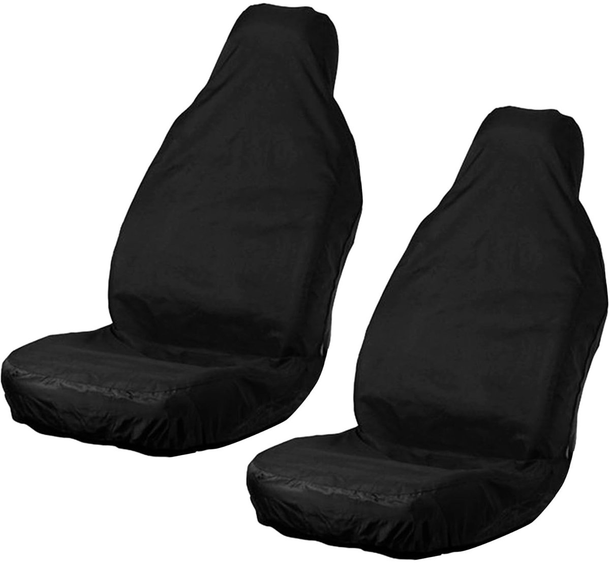 Elzusha - 2 Stuks Waterdichte Nylon Autostoelhoezen voor Voorstoelen