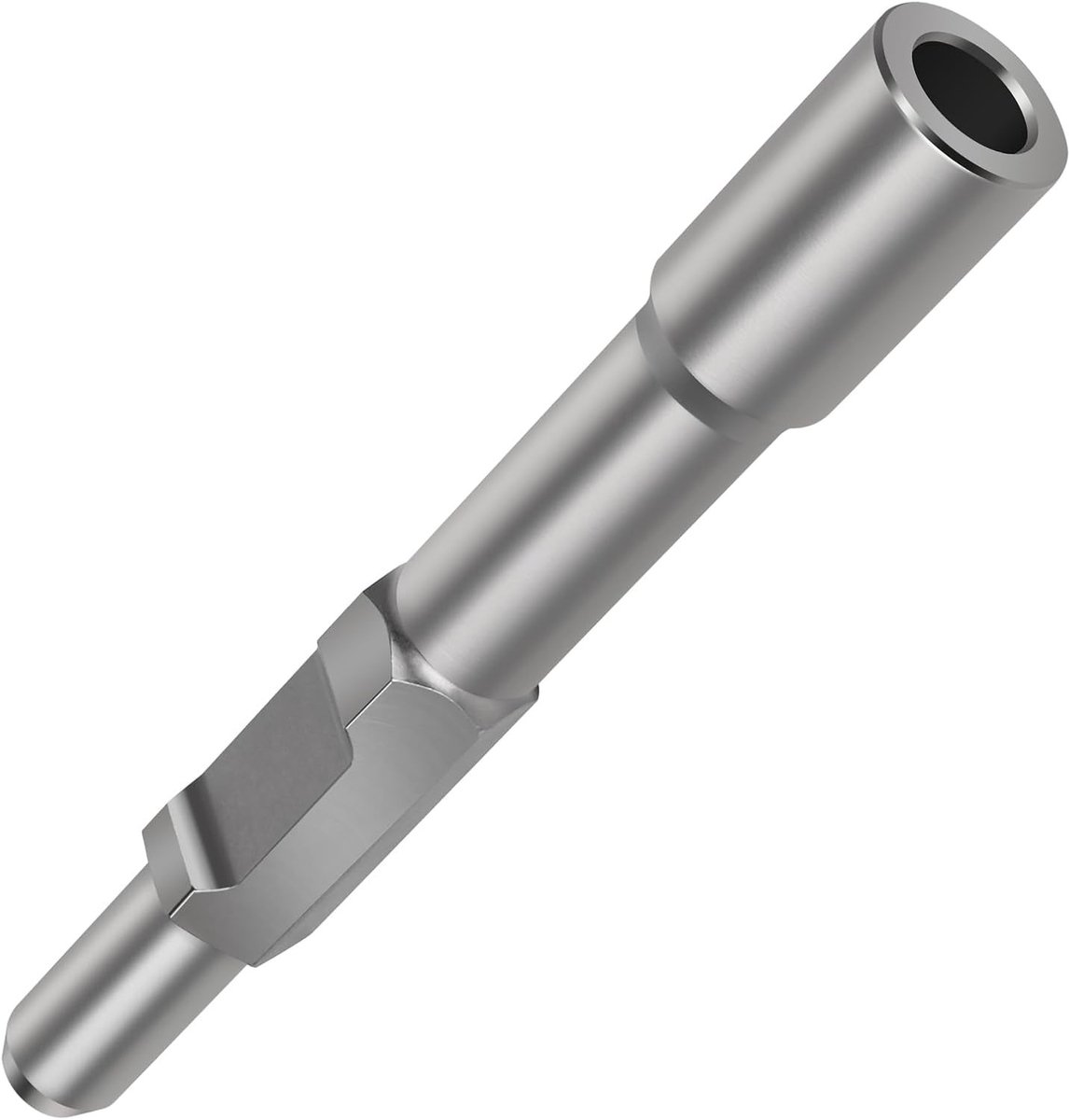 SDS HEX Grondnagel Actuator voor het Invoegen van Aardingsstangen, Binnenmaat 20.5 mm, Buitendiameter 35 mm, Lengte 257 mm, Geschikt voor Aarding en Installatie