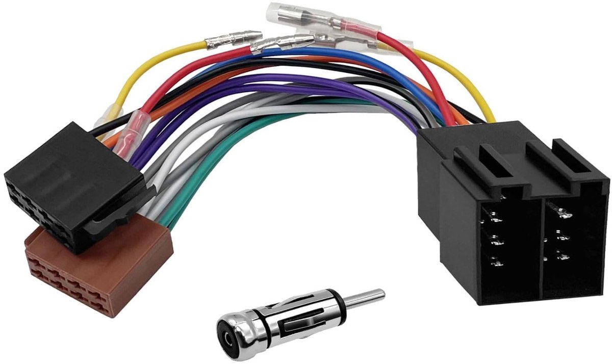 Solidchoice - Autoradio Adapterset, 16-pins naar ISO