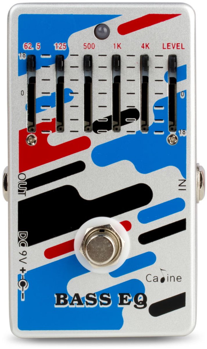 Caline CP-73 Bass 5 Band EQ Equalizer Pedaal