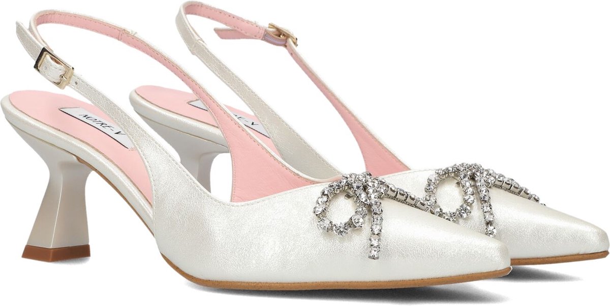 Notre-V 2862bp Hakken Dames - Wit - Maat 41