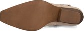 BLASZ Shn3a231-43 Enkellaarsjes - Enkelboots met rits - Dames - Beige - Maat 40