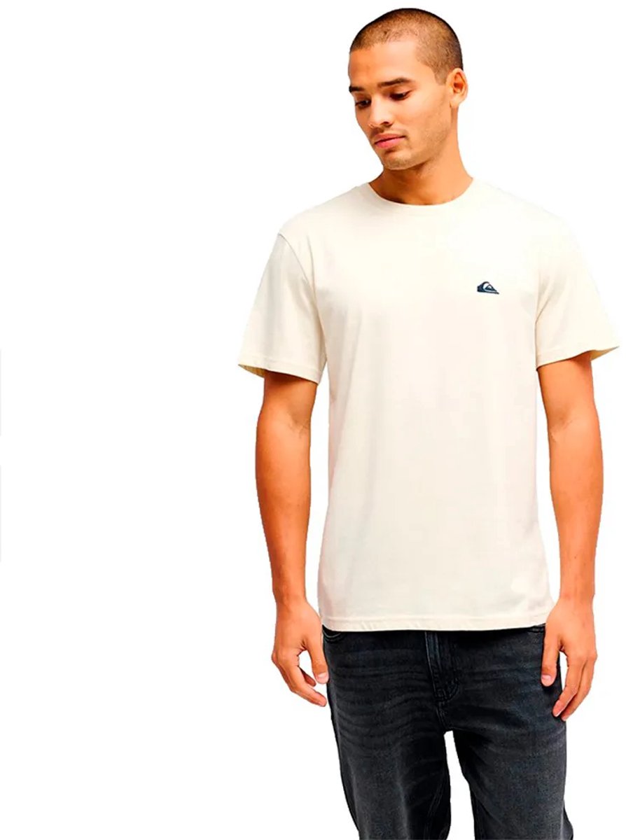 Quiksilver Basic T-shirt Met Korte Mouwen XL Man Wit