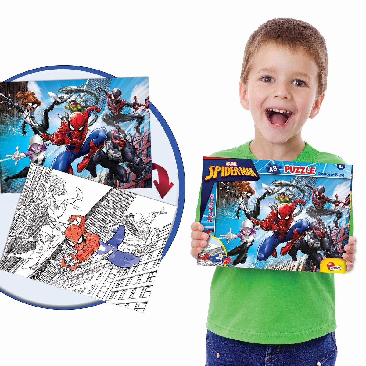 Lisciani - Spider-Man - puzzel - 48 stukjes
