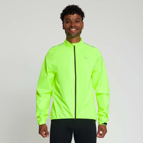 Rogelli Core Heren Fietsregenjack - Waterddicht - Fluor — afbeelding 4