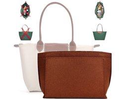 Tasorganizer - Tote Bag Organizer - Bag Organizer - handtas organizer – 26 x 20 x 13 cm – Geschikt voor rugzakken, handtassen, enz. – S-Formaat – Past in Longchamp-tassen-Tas Organizer met Meerdere