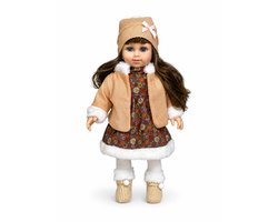 CUFAN - Knuffelpop met Zachte Vinyl Lichaamsdelen – Babypop met Geluid - 40CM