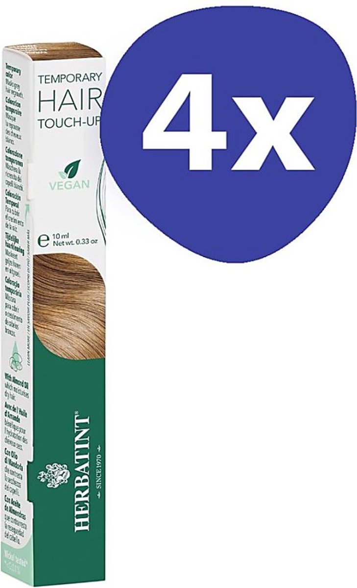 Herbatint Camouflerende Haarmascara - Blond (4x 10ml)