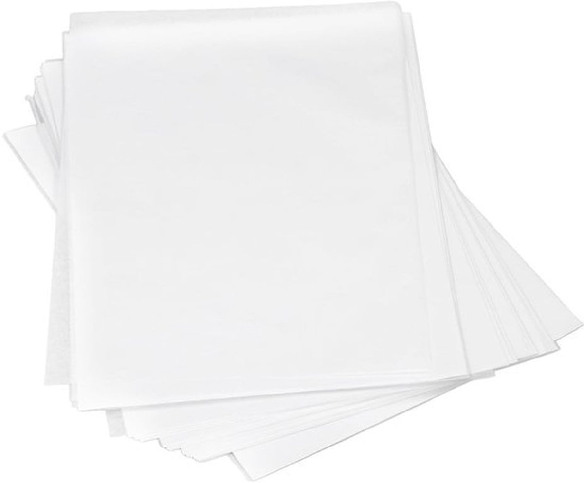 Calqueerpapier 250 Vellen - Semi-transparant - Flexibel en Stevig - Hoge Transparantie - Glad en Delicaat - Voor Kunst- en Handwerkprojecten - Schetspapier