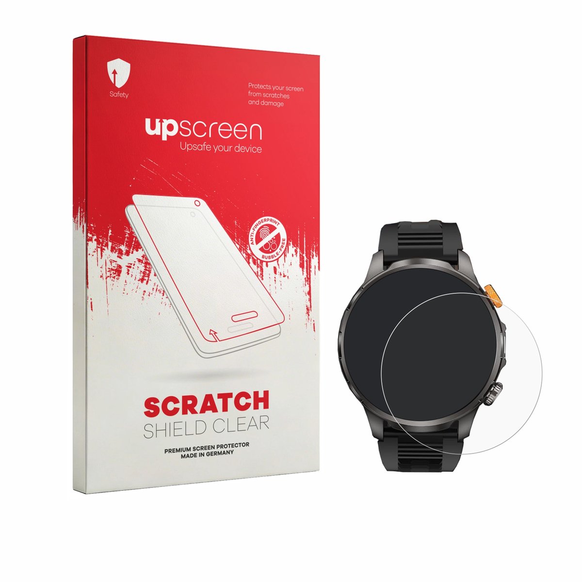 upscreen - Screenprotector voor Banlvs AK90 1.91" - Folie Beschermfolie transparant