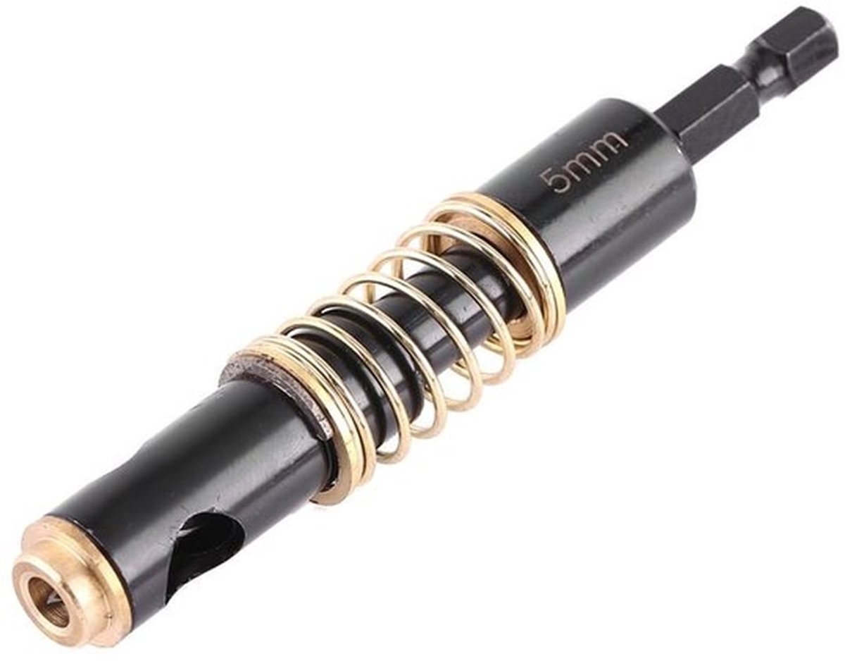 Deurscharnier Professioneel Gereedschap - Boormachine - 5 mm Boor - Roestbestendig - Slijtvaste Gele Messing Punt - Hoge Kwaliteit