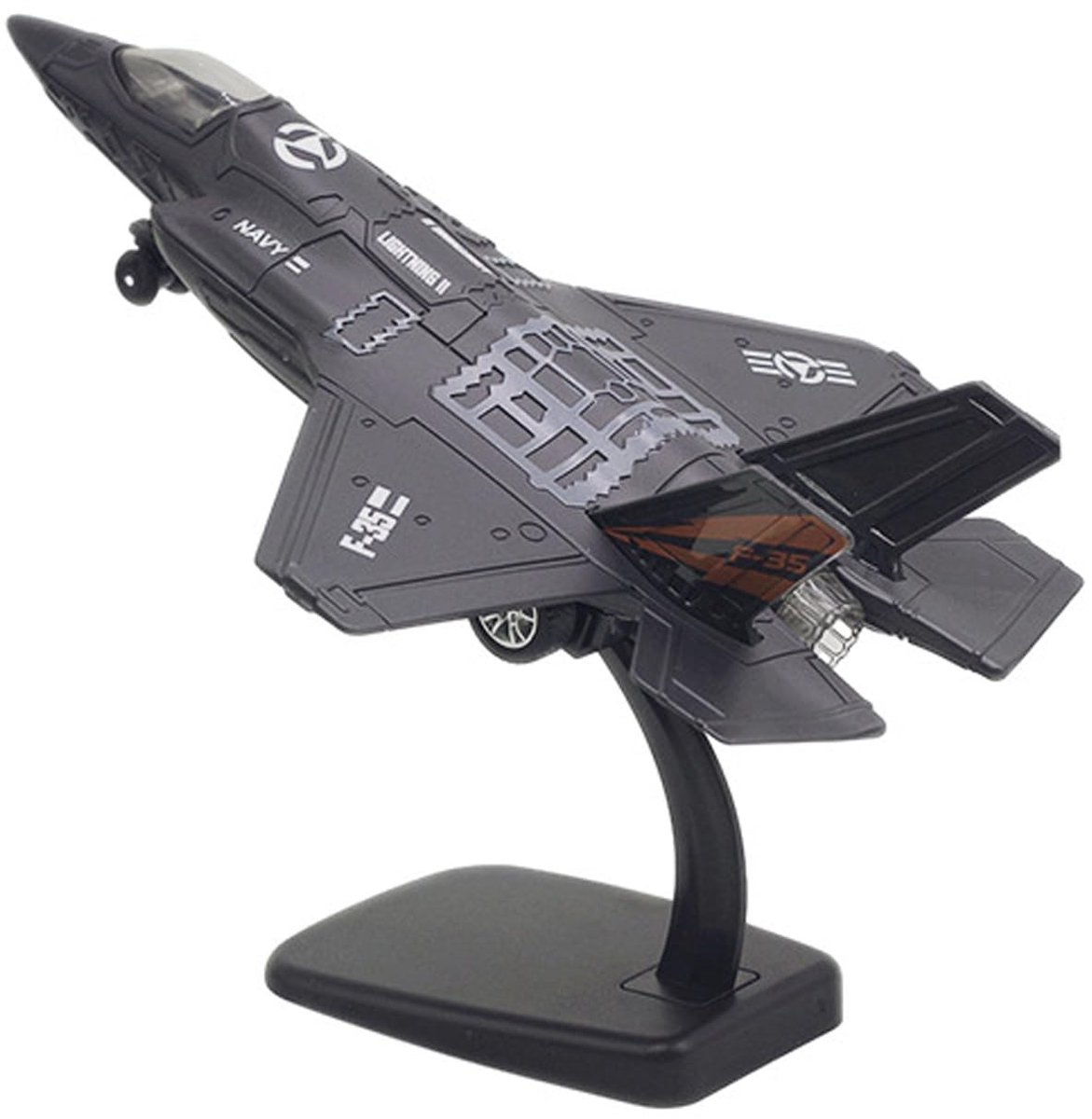 Solidchoice - Modelluchtvaart F-35 Vliegtuig van Metaal met Pedestal
