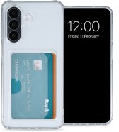 imoshion Hoesje met Pasjeshouder - Geschikt voor Samsung Galaxy A27 (5G) - Transparant