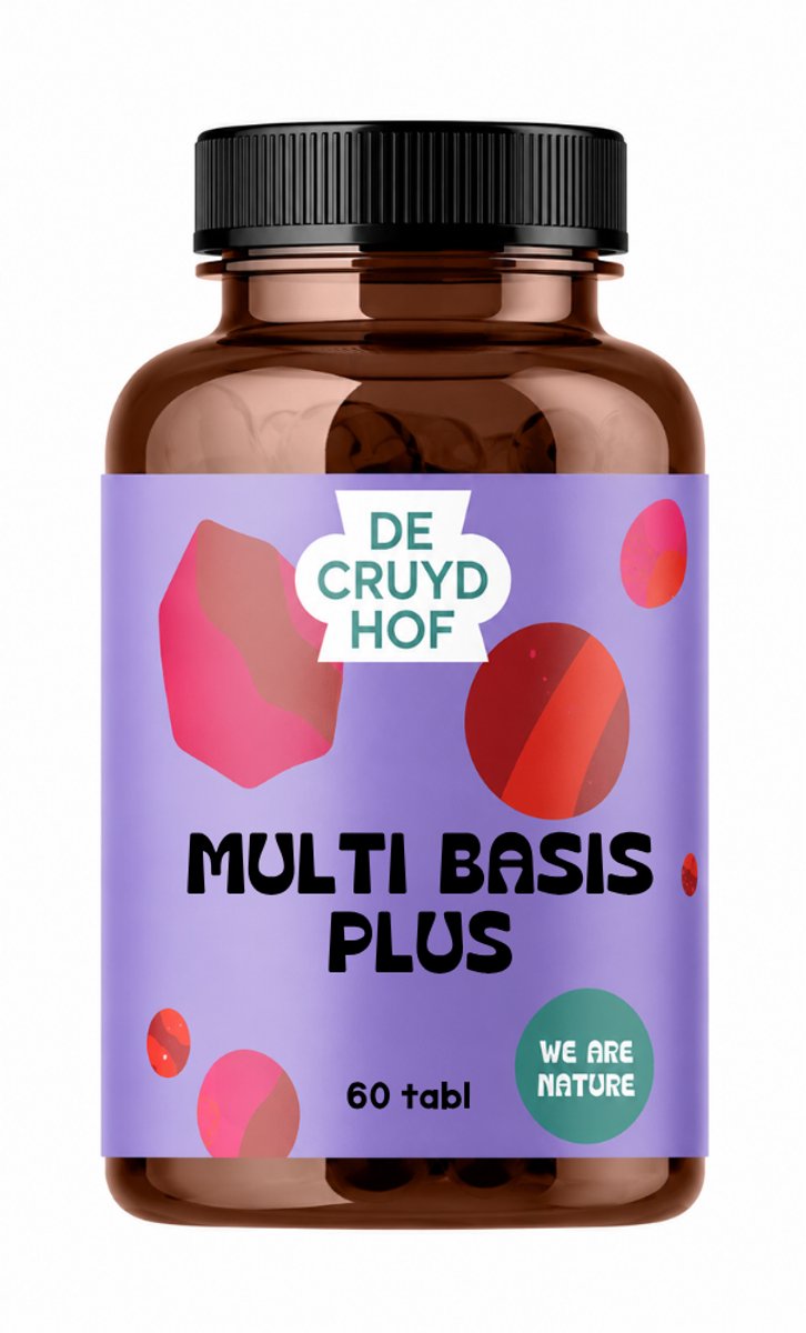 De Cruydhof - Multi Basis plus - 60 tabletten