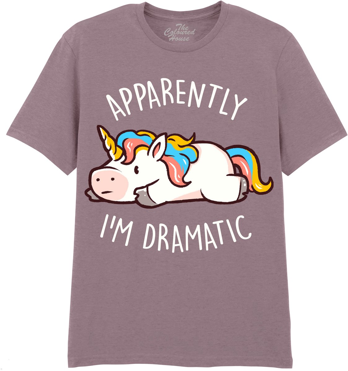 Eenhoorn Apparently I Am Dramatic The Coloured House T-shirt S