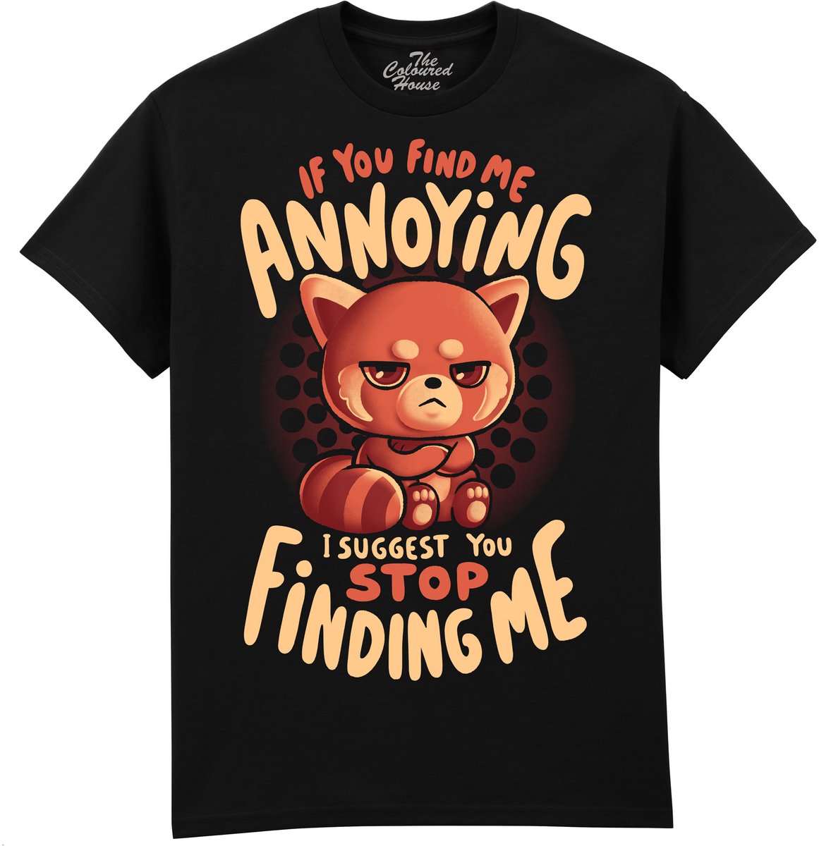 Kat Stop Finding Me The Coloured House T-shirt XL