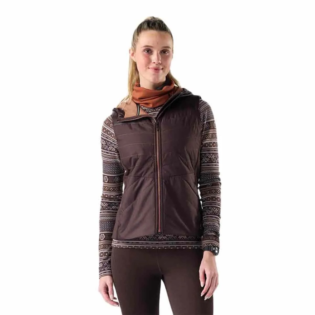 Smartwool Smartloft Vest Paars M Vrouw