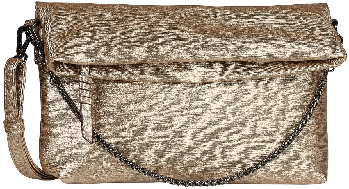 Gabor schoudertas avondtas Hava Cross Bag Gold goudkleurig