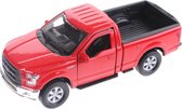 Welly Miniatuur Ford F-150 Rood