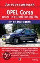 Autovraagbaken  -  Vraagbaak Opel Corsa Benzine-en dieselmodellen 1993-1999