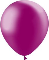 Fuchsia Ballonnen Metallic 30cm 10st