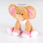 Knuffel Olifant 19 cm met muziek, inslaaphulp