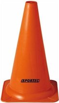 Sportec Afbakenkegel 20cm Hoog Oranje