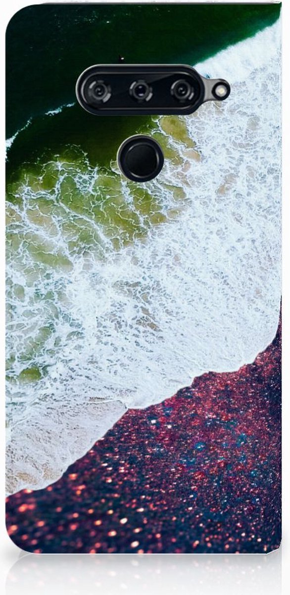 LG V40 Thinq Stand Case Sea in Space