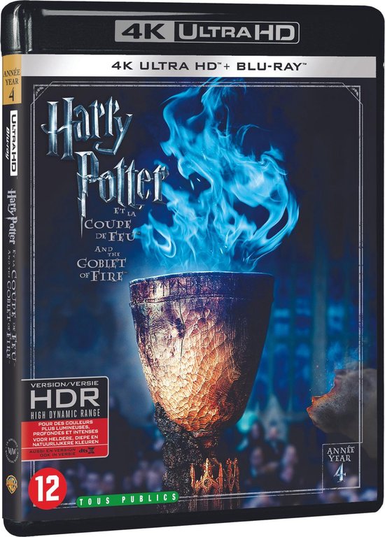 Harry Potter Year 4 - The Goblet Of Fire (4K Ultra HD Blu-ray)