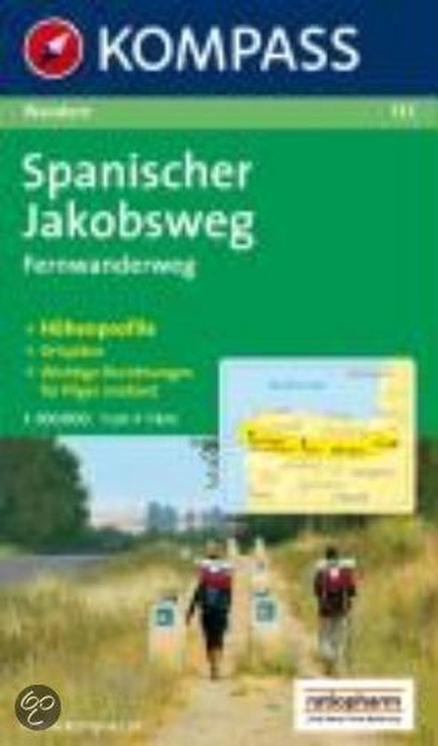 Cover van het boek 'Spanische Jakobsweg 133 (1:100.000)'