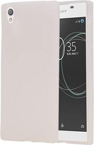 BestCases.nl Sony Xperia L1 TPU back case hoesje transparant Wit
