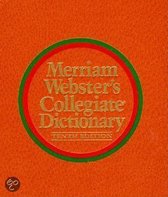 Merriam-Webster's Collegiate Dictionary/Large Format/Indexed