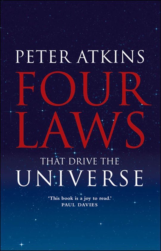 Very Short Introductions - Four Laws That Drive the Universe - cover