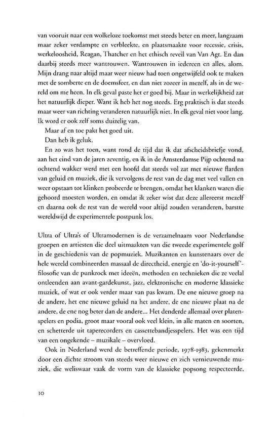 Pagina met tekst over muziek, cultuur en de Nederlandse popmuziek.