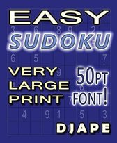 Easy Sudoku Very Large Print