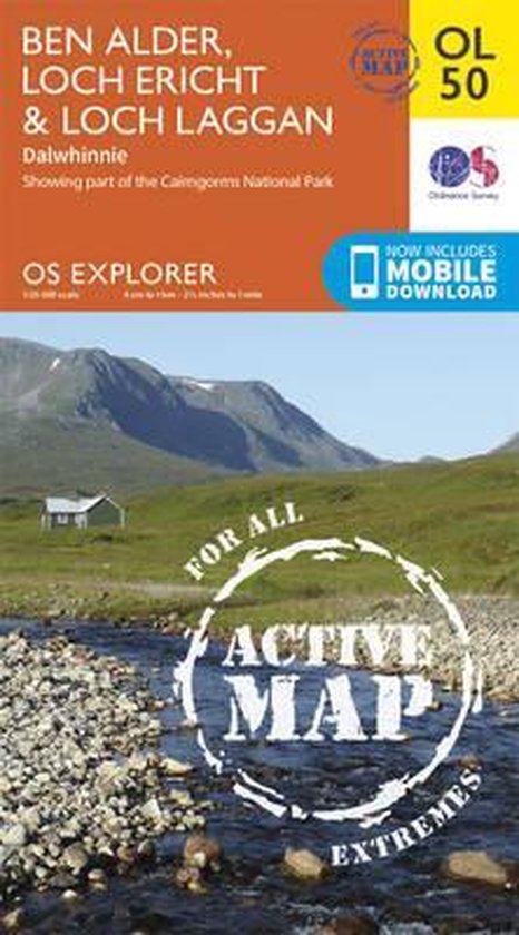 ACT EX OL50 Ben Alder Loch Ericht & Loch - cover