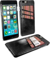 Alston Craig - Case met kaart houder voor de Apple iPhone 8 plus - Zwart