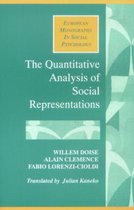 The Quantitative Analysis of Social Representations
