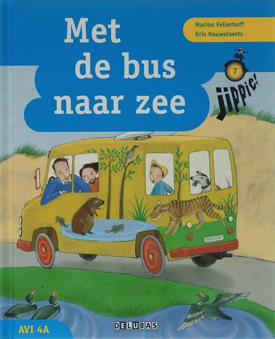 Cover van het boek 'Met de bus naar zee / Leesboek' van M. Fellerhoff