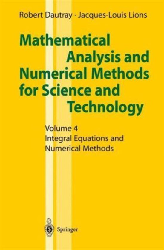 Mathematical Analysis and Numerical Methods for Science and  ... - cover