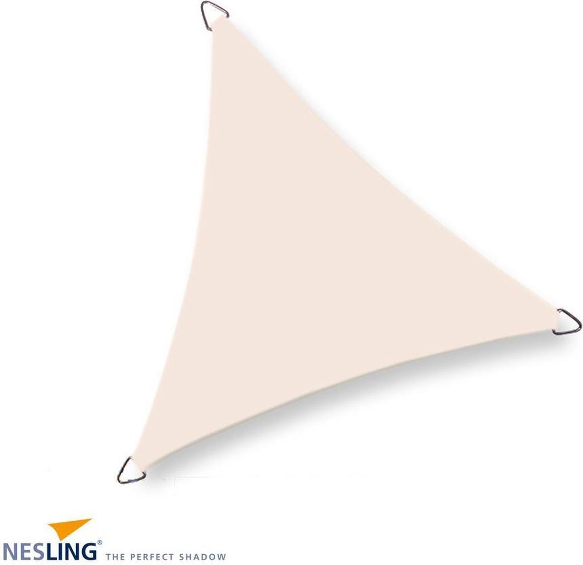 Nesling Dreamsail voile d'ombrage triangulaire, 400x400x400cm, Crème