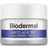 Biodermal Anti Age 50+ - Dagcrème met SPF15 tegen huidveroudering - 50ml